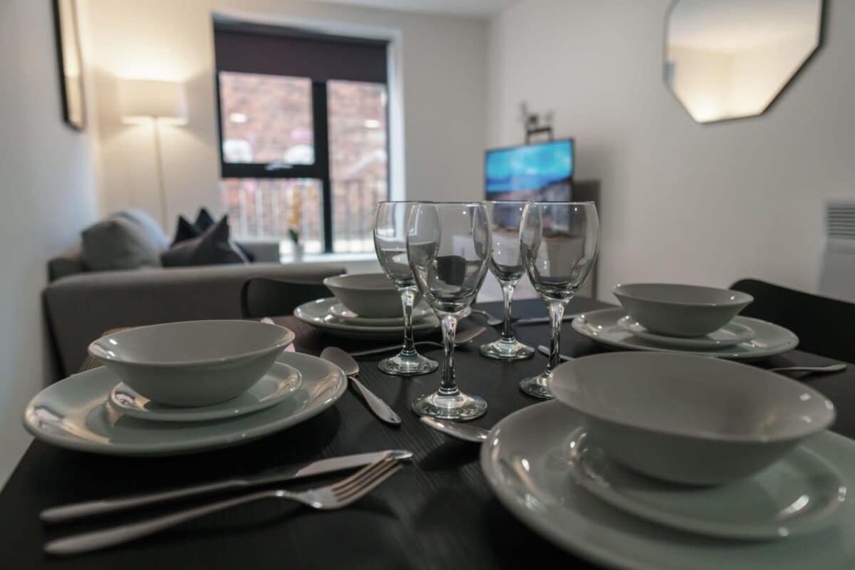 Contemporary 1 Bed Apartment In Liverpool Centre Ngoại thất bức ảnh