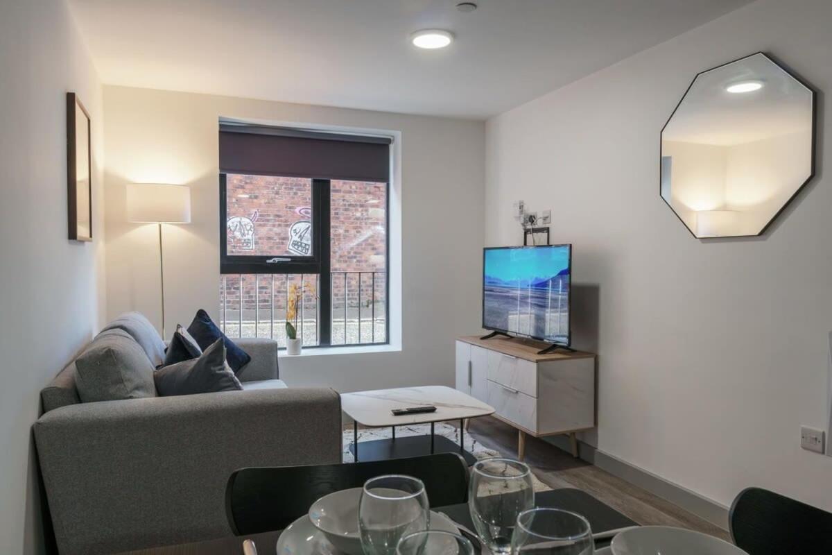 Contemporary 1 Bed Apartment In Liverpool Centre Ngoại thất bức ảnh